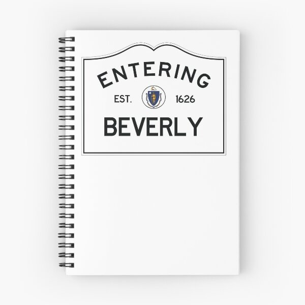 Item preview, Entering Beverly, Massachusetts Town Line Sign, Clean New Sign Appearance designed and sold by TownLineSigns.