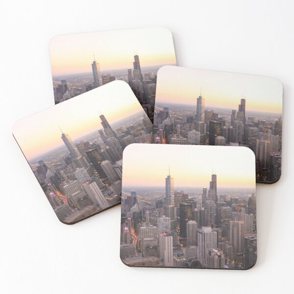 Item preview, Chicago Skyline View From Hancock Tower designed and sold by Gary Horner.