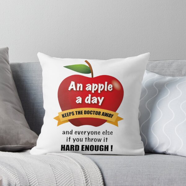 Item preview, An apple a day, keeps the doctor away... designed and sold by MoonieTenshi.