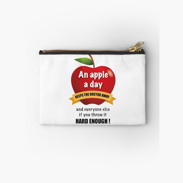 Item preview, An apple a day, keeps the doctor away... designed and sold by MoonieTenshi.