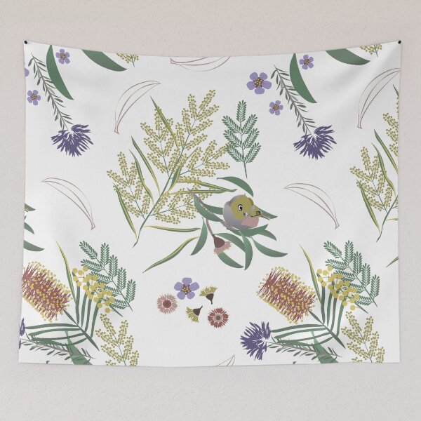 Item preview, Australiana Floral  Chintz designed and sold by Colour Angel by KV.