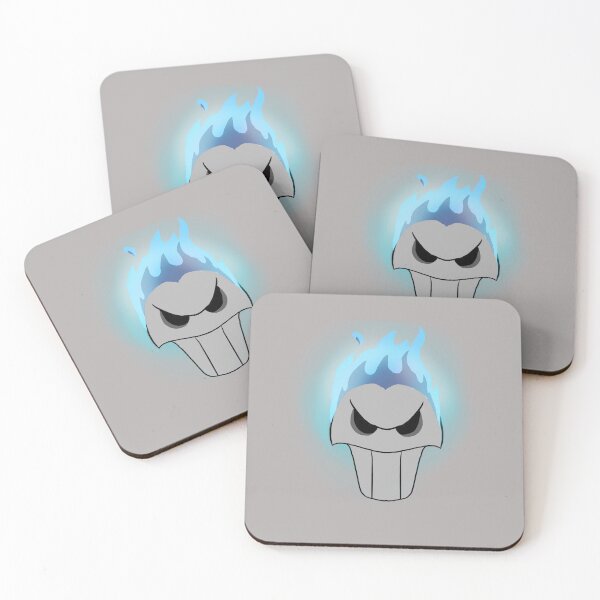 Item preview, Hades badge with blue flames - glow designed and sold by Zaanimations.