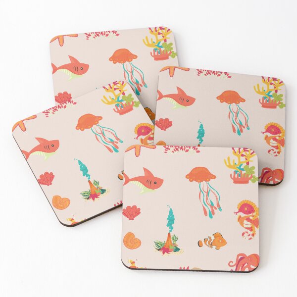 Item preview, Marine life orange - aesthetic designed and sold by MandWthings.