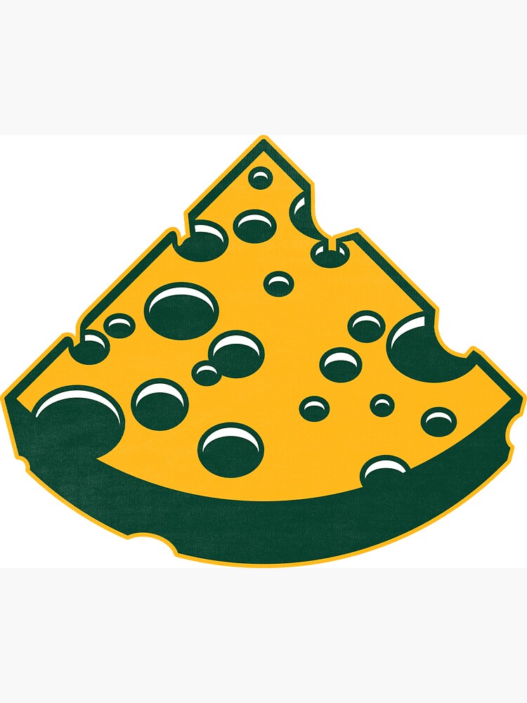 Green Bay Packers Cheesehead Design Magnet for Sale by Stayfrostybro