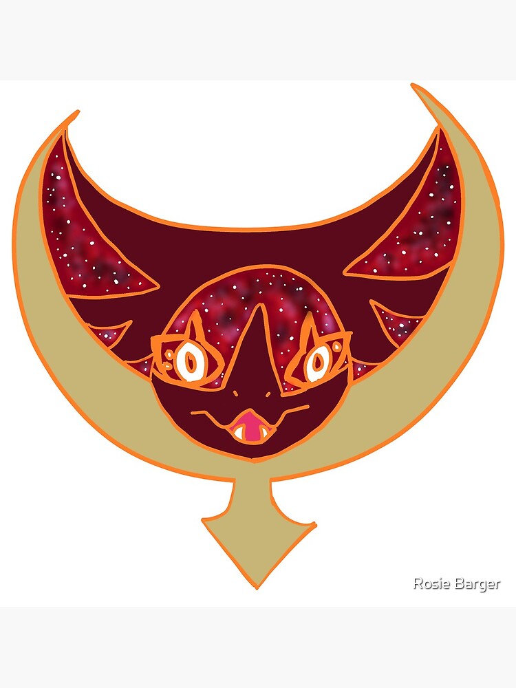 Lunala Shiny Poster for Sale by Rosie Barger