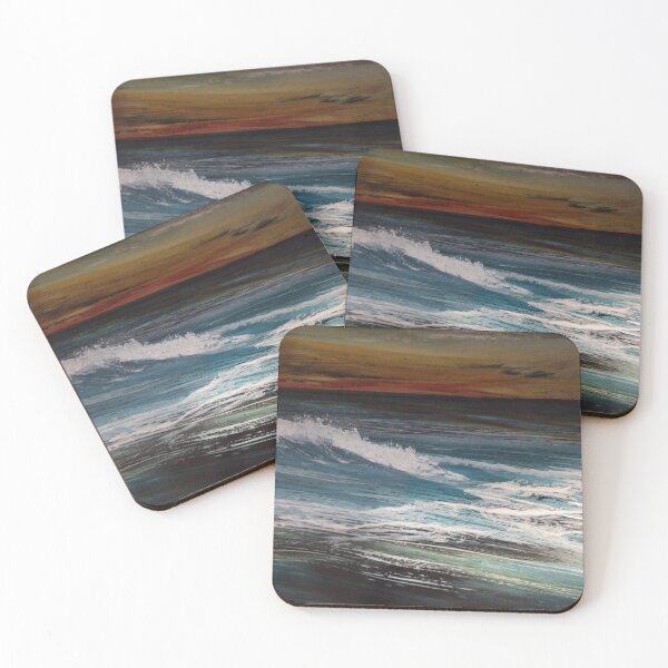Item preview, Sunset on Black Beach designed and sold by Nancy Turner.