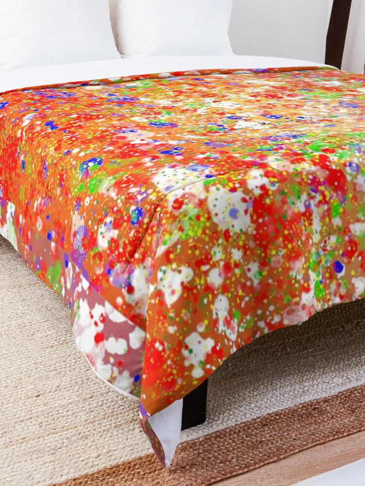 Thumbnail 5 of 6, Comforter, Christmas Splash designed and sold by roggcar.