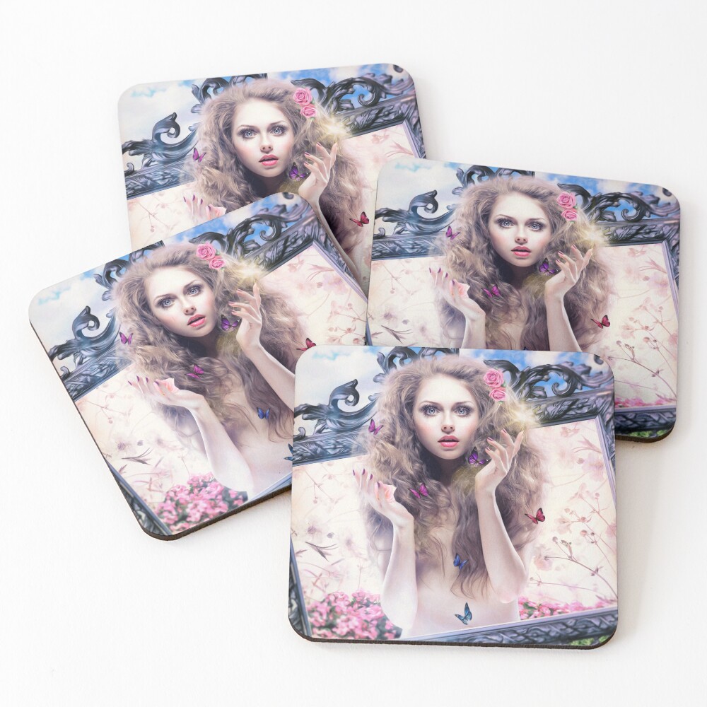 Item preview, Coasters (Set of 4) designed and sold by cecilevcreation.