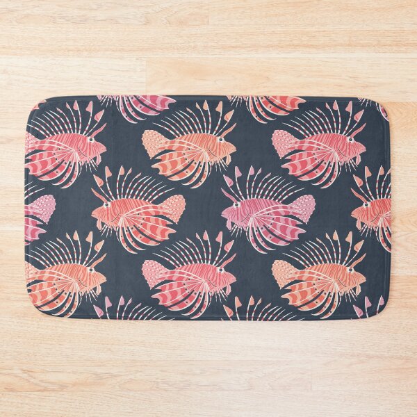 Item preview, Lionfish Fish Swimming Pattern designed and sold by rocketandindigo.