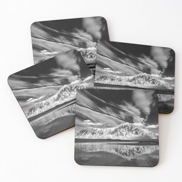 Item preview, Skagsanden Beach Reflection B+W designed and sold by Gerard Fornarotto.
