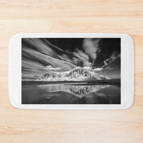 Item preview, Skagsanden Beach Reflection B+W designed and sold by Gerard Fornarotto.