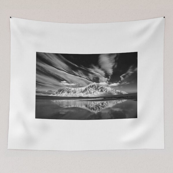Item preview, Skagsanden Beach Reflection B+W designed and sold by Gerard Fornarotto.