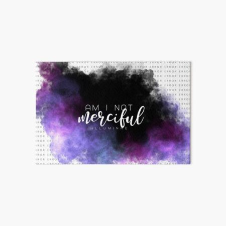 Am I Not Merciful Art Board Print