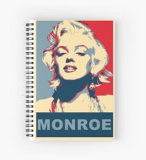 Marilyn Monroe Pop Art Campaign Spiral Notebook
