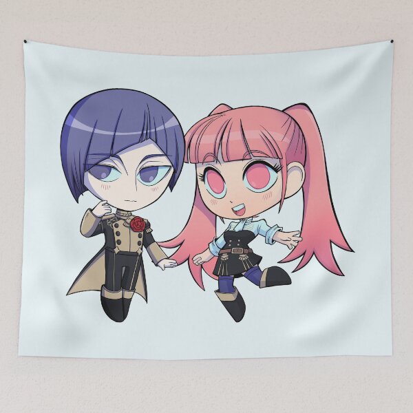 Item preview, Lorenz and Hilda - Fire Emblem Three Houses - Chibi Cuties designed and sold by kickgirl.