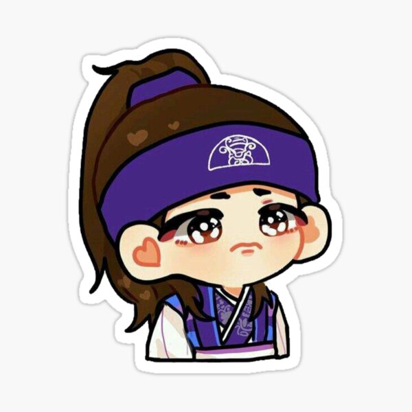Kim Taehyung en hwarang Pegatina