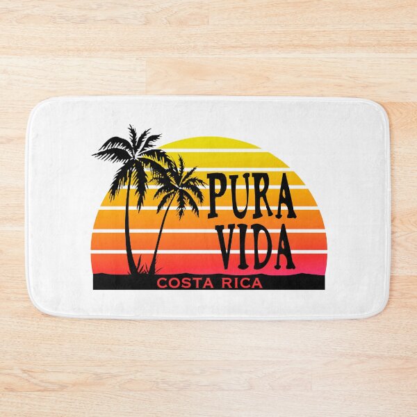 Item preview, PURA VIDA Costa Rica Sun Palm Trees Sunset designed and sold by Destinations Souvenirs.