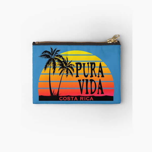Item preview, PURA VIDA Costa Rica Sun Palm Trees Sunset designed and sold by Destinations Souvenirs.