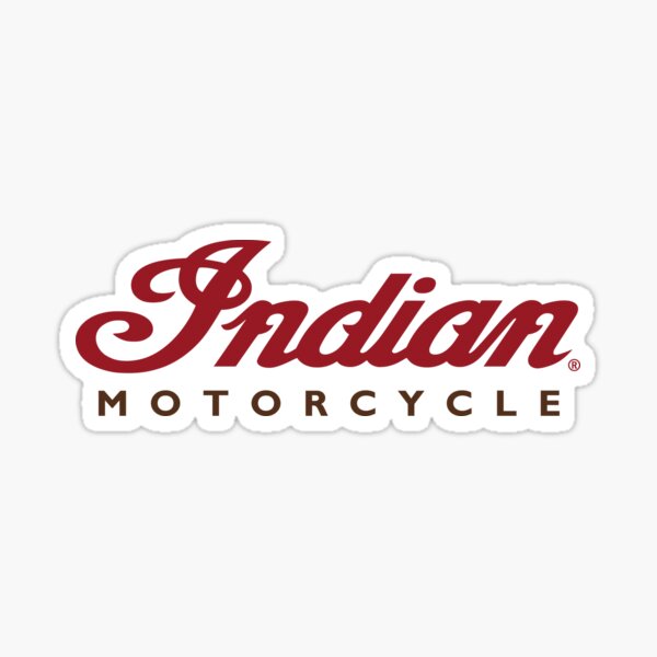 Logo de moto indienne Sticker