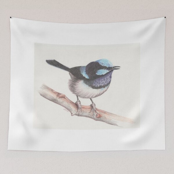 Item preview, Superb Fairy-Wren designed and sold by Jocoart1.