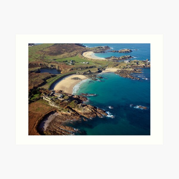 Corblet's Beach - Alderney Art Print