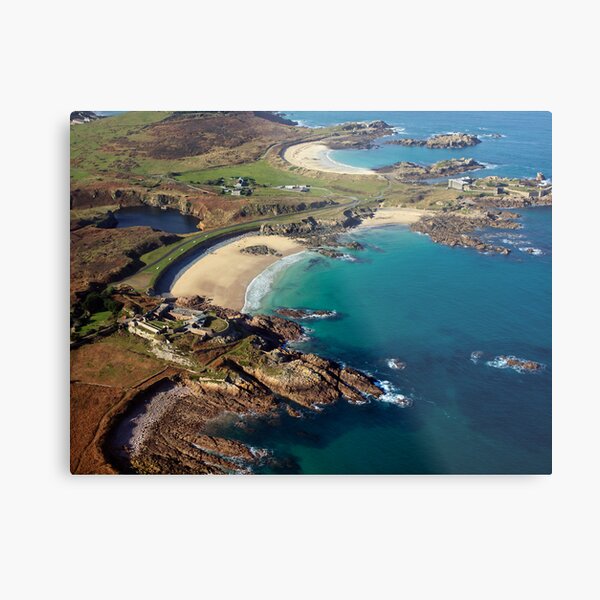 Corblet's Beach - Alderney Metal Print