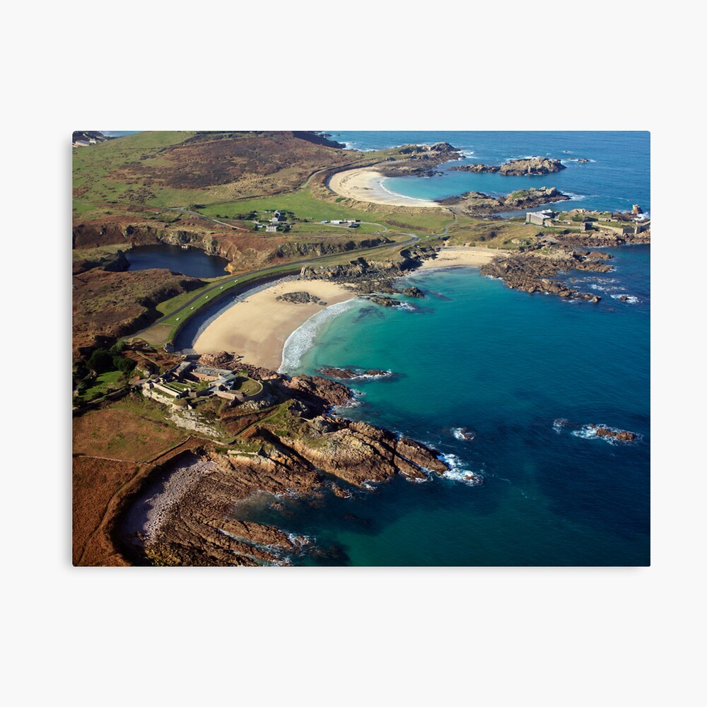 Corblet's Beach - Alderney Canvas Print