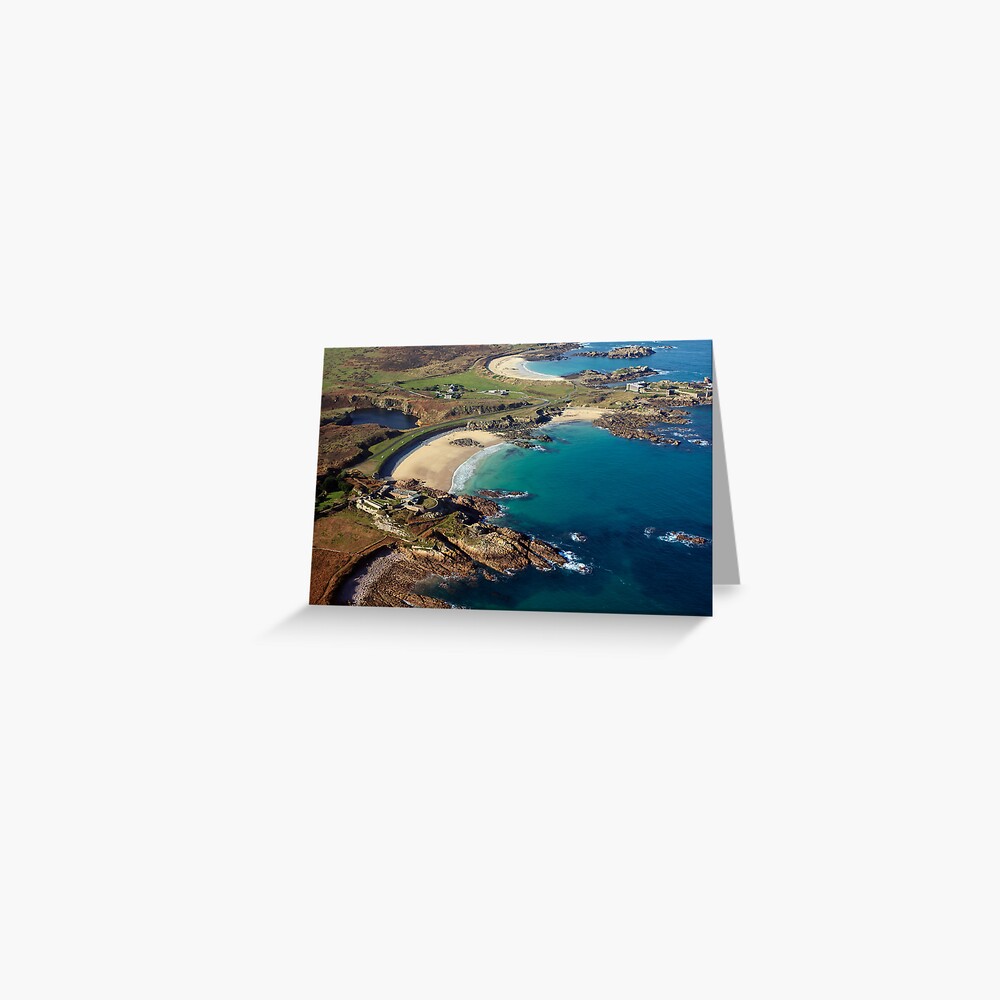 Corblet's Beach - Alderney Greeting Card