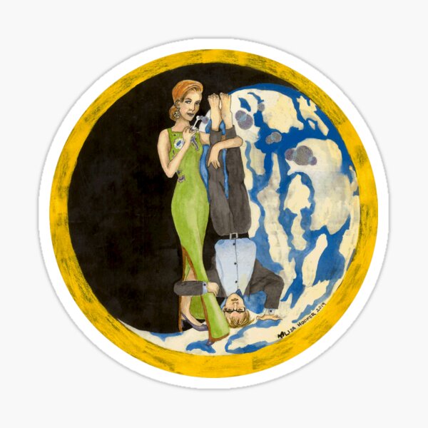 Nicole Kidman and Edward Snowden: My Gemini Star Sticker Sticker