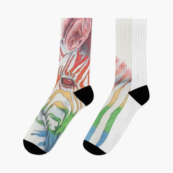 Item preview, Rainbow Zebra designed and sold by Jocoart1.
