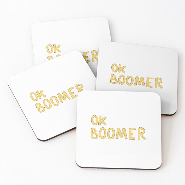 OK BOOMER Coasters (Set of 4)