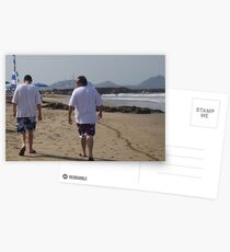 Father & Son Postcards
