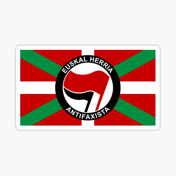 Euskal Herria Antifaxista Pegatina