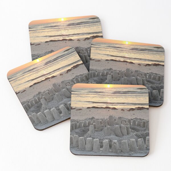Item preview, Sandcastles in the sand designed and sold by Amanda Huggins.