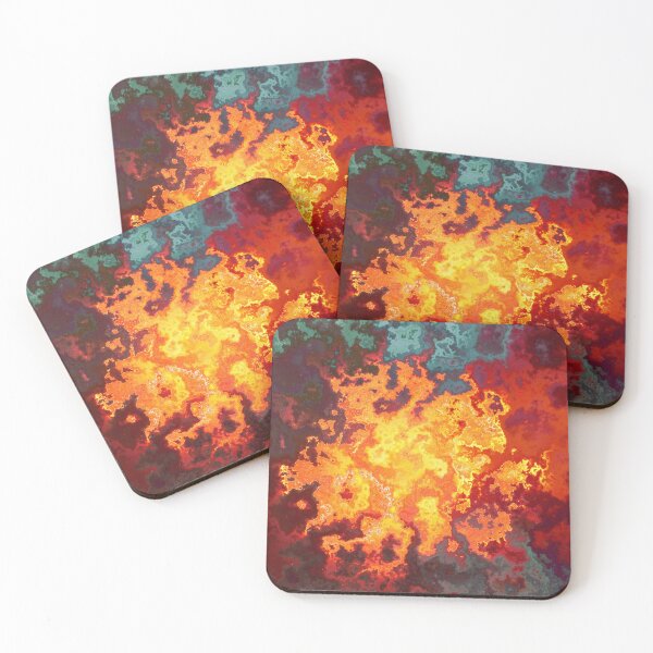 Item preview, Corrosive Fire Abstract Design Artwork designed and sold by Dator-Abstracts.