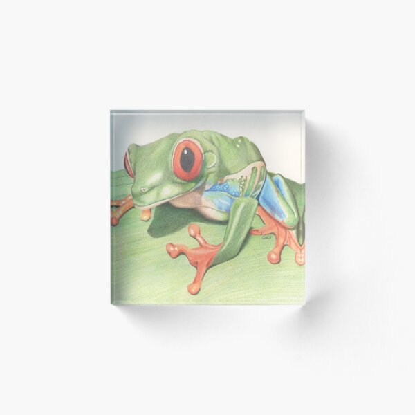 Item preview, Red Eyed Tree Frog designed and sold by Jocoart1.