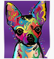 Chihuahua Art Poster