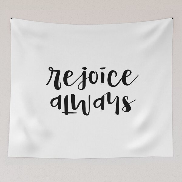 Item preview, REJOICE ALWAYS designed and sold by christikdesigns.