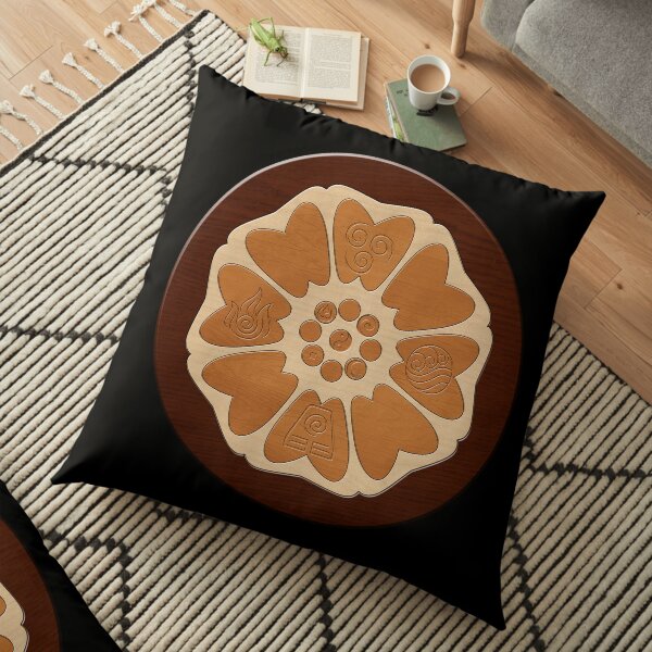 Order of the White Lotus Floor Pillow