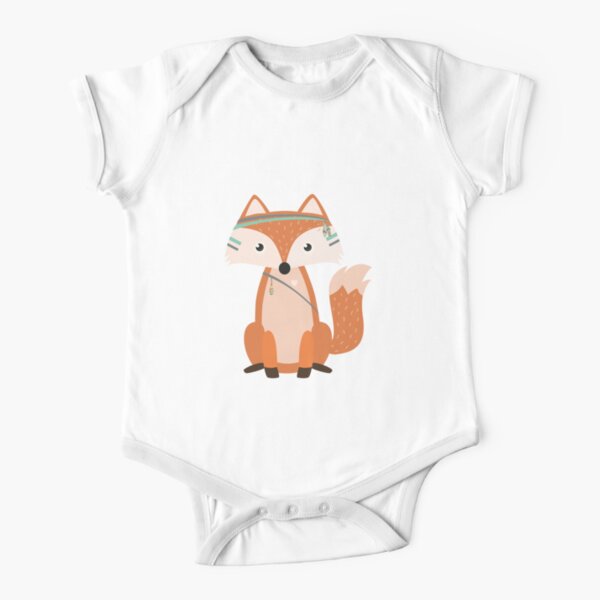 Felix Fox (Kid's Clothing) Short Sleeve Baby One-Piece