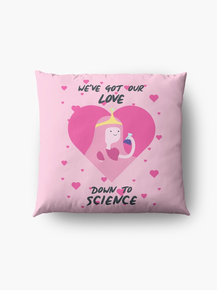 Alternate view of We've Got Our Love Down To Science (Adventure Time) Floor Pillow