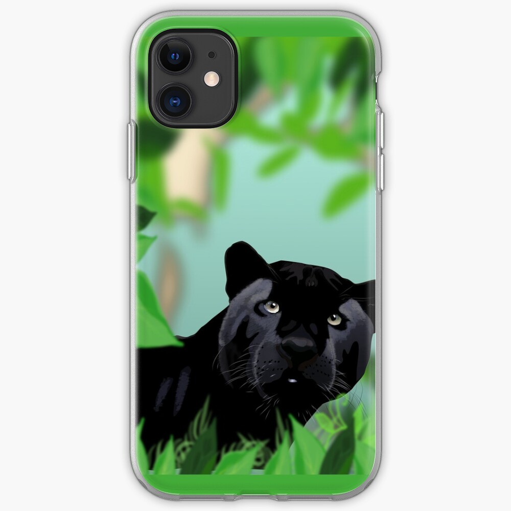 "Black panther " iPhone Case & Cover by MelanieNad Redbubble