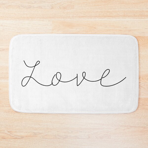 Item preview, Love Minimalist Quote Handwriting Simple Romantic Aesthetic Tumblr  designed and sold by vanessavolk.