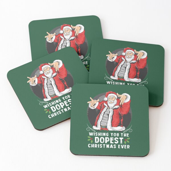 Item preview, Have the Dopest Christmas Ever! Funny dope Santa Design designed and sold by trueblue0036.
