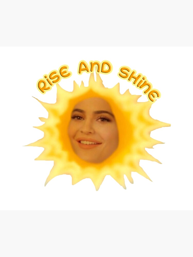 "RISE AND SHINE by Kylie Jenner" Tapestry by eltoquino Redbubble