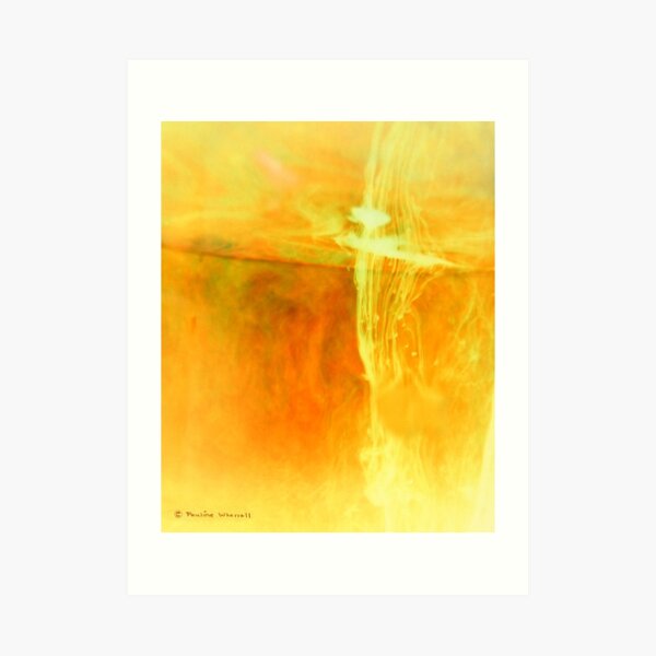 Beyond the cross Art Print