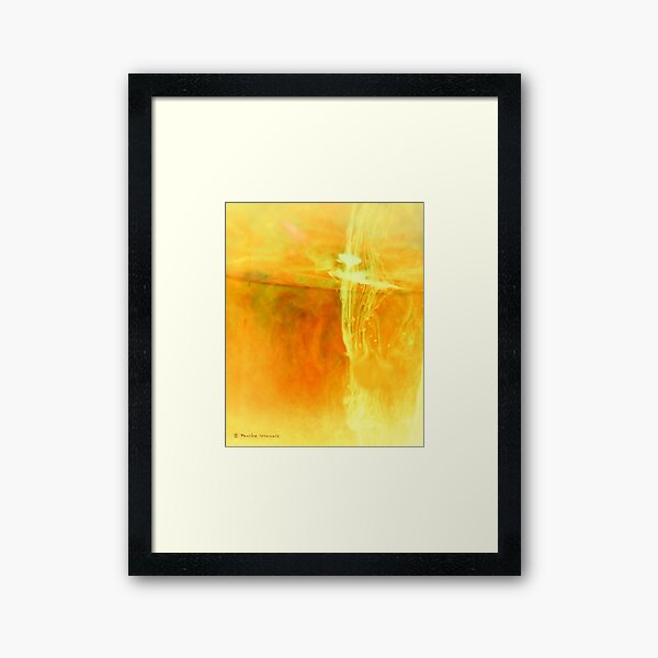 Beyond the cross Framed Art Print