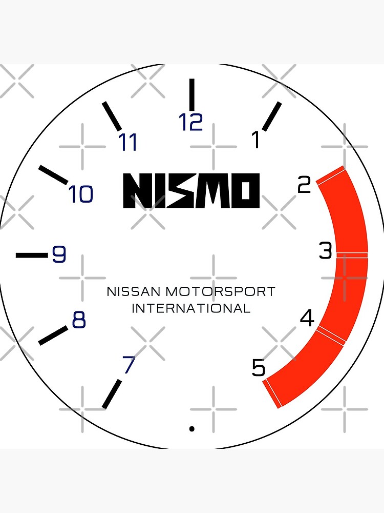 Nismo Racing Clock by merlz