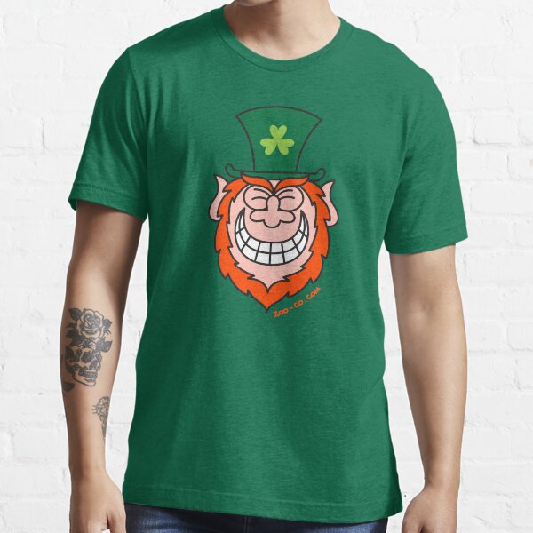 St Paddy's Leprechaun Grinning from Ear to Ear Essential T-Shirt