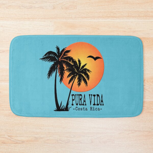 Item preview, PURA VIDA Costa Rica Sun Palm Trees Sunset designed and sold by Destinations Souvenirs.